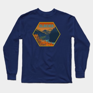 Glacier WPA Style Logo Long Sleeve T-Shirt